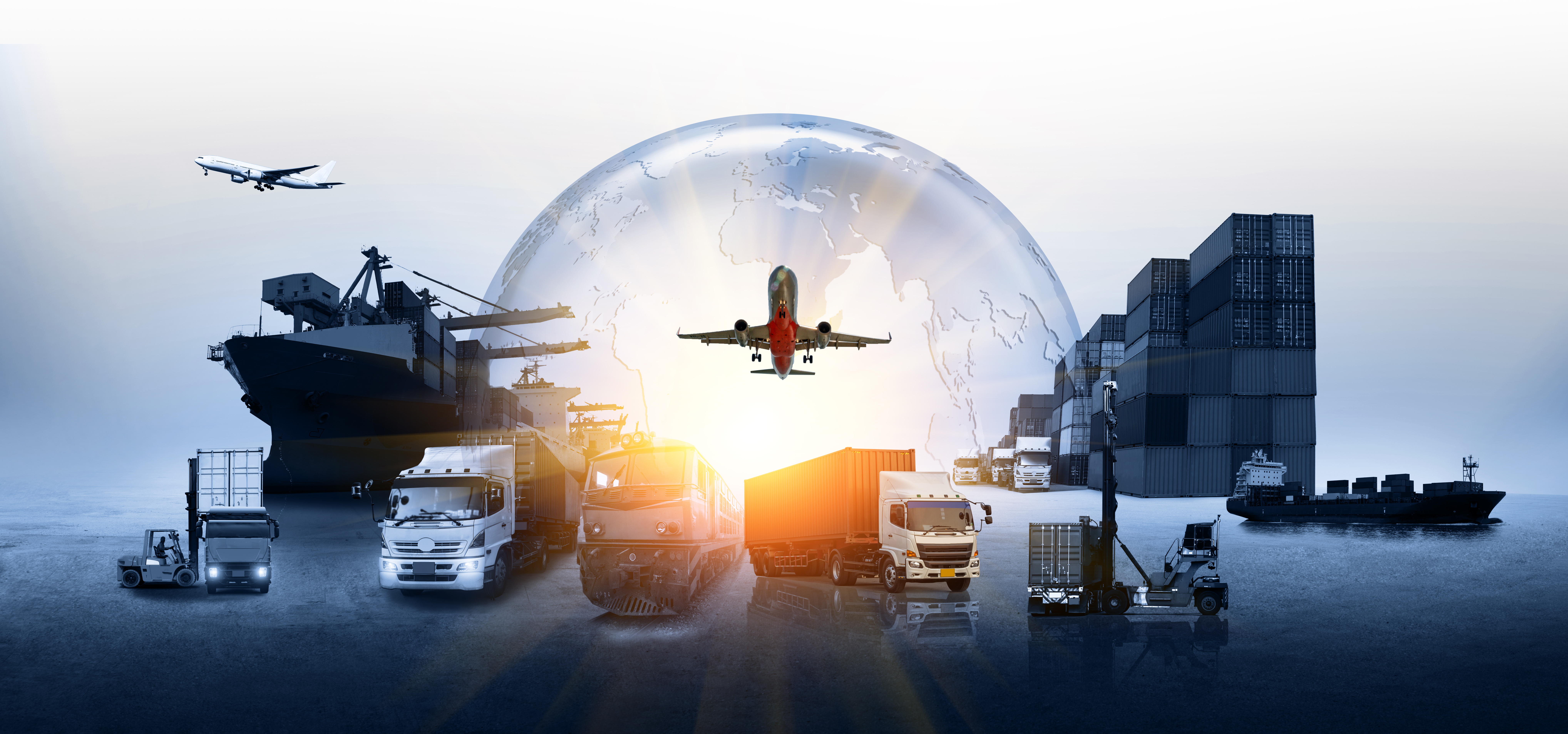 Global shipping and logistics network