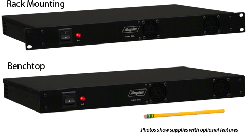 1U Rack & Benchtop Switching Power Supplies (to 720 W)