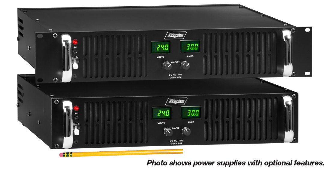 2U Rack & Benchtop Switching Power Supplies (to 1400 W)